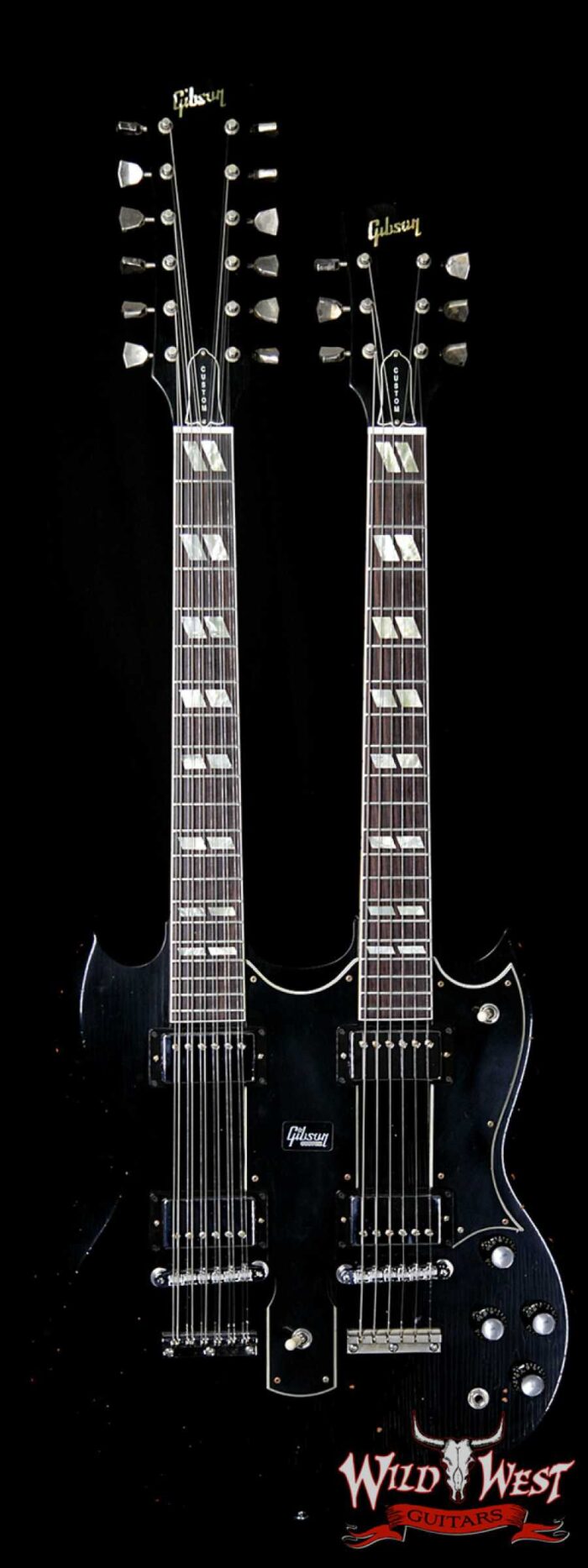 Gibson Custom Shop Slash 1966 EDS-1275 Doubleneck Signed Aged #90 of 125 - Image 1
