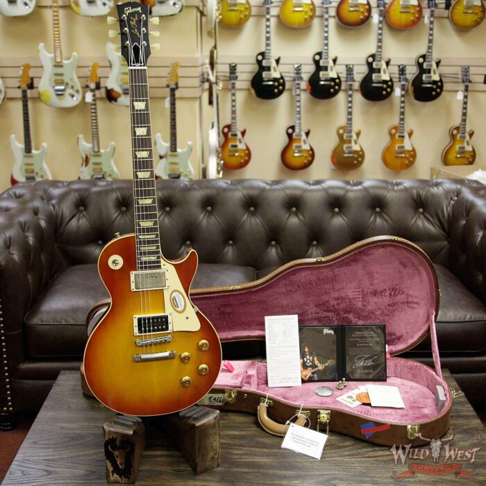 Gibson Custom Shop Slash 1958 Les Paul First Standard #8 3096 Replica #30 of 150 LTD VOS 8.85 Lbs - Image 12