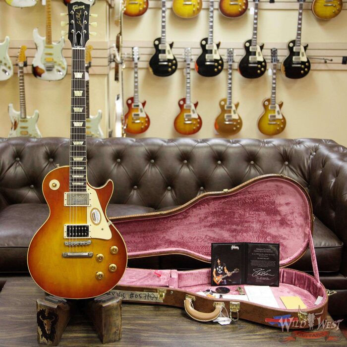 Gibson Custom Shop Slash 1958 Les Paul First Standard #8 3096 Replica #57 of 150 LTD VOS 8.70 Lbs - Image 13