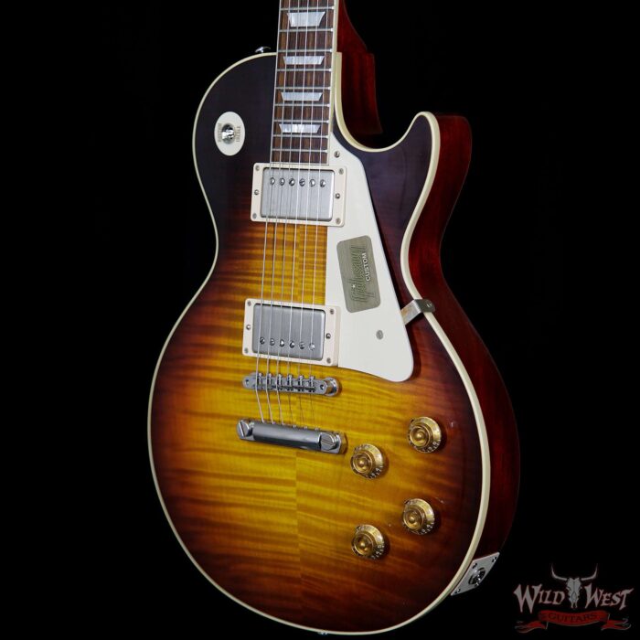 2016 Gibson Custom Shop Standard Historic Les Paul R9 VOS Faded Tobacco 1959 Reissue 8.8 Pounds - Image 2