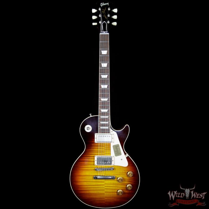 2016 Gibson Custom Shop Standard Historic Les Paul R9 VOS Faded Tobacco 1959 Reissue 8.8 Pounds - Image 5