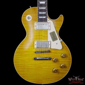 2016 Gibson Custom Shop Standard Historic Les Paul R9 VOS Lemon Burst 1959 Reissue 8.7 Pounds - Image 3