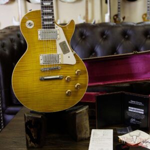 2016 Gibson Custom Shop Standard Historic Les Paul R9 VOS Lemon Burst 1959 Reissue 8.7 Pounds - Image 14