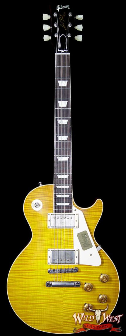 2016 Gibson Custom Shop Standard Historic Les Paul R9 VOS Lemon Burst 1959 Reissue 8.7 Pounds