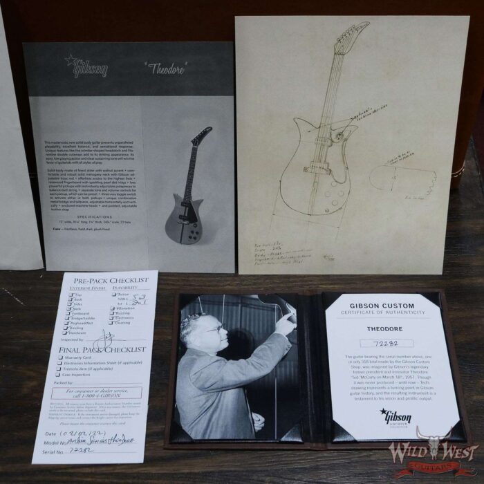 Gibson Custom Shop Archive Collection Theodore Cherry (Blemished) - Image 11