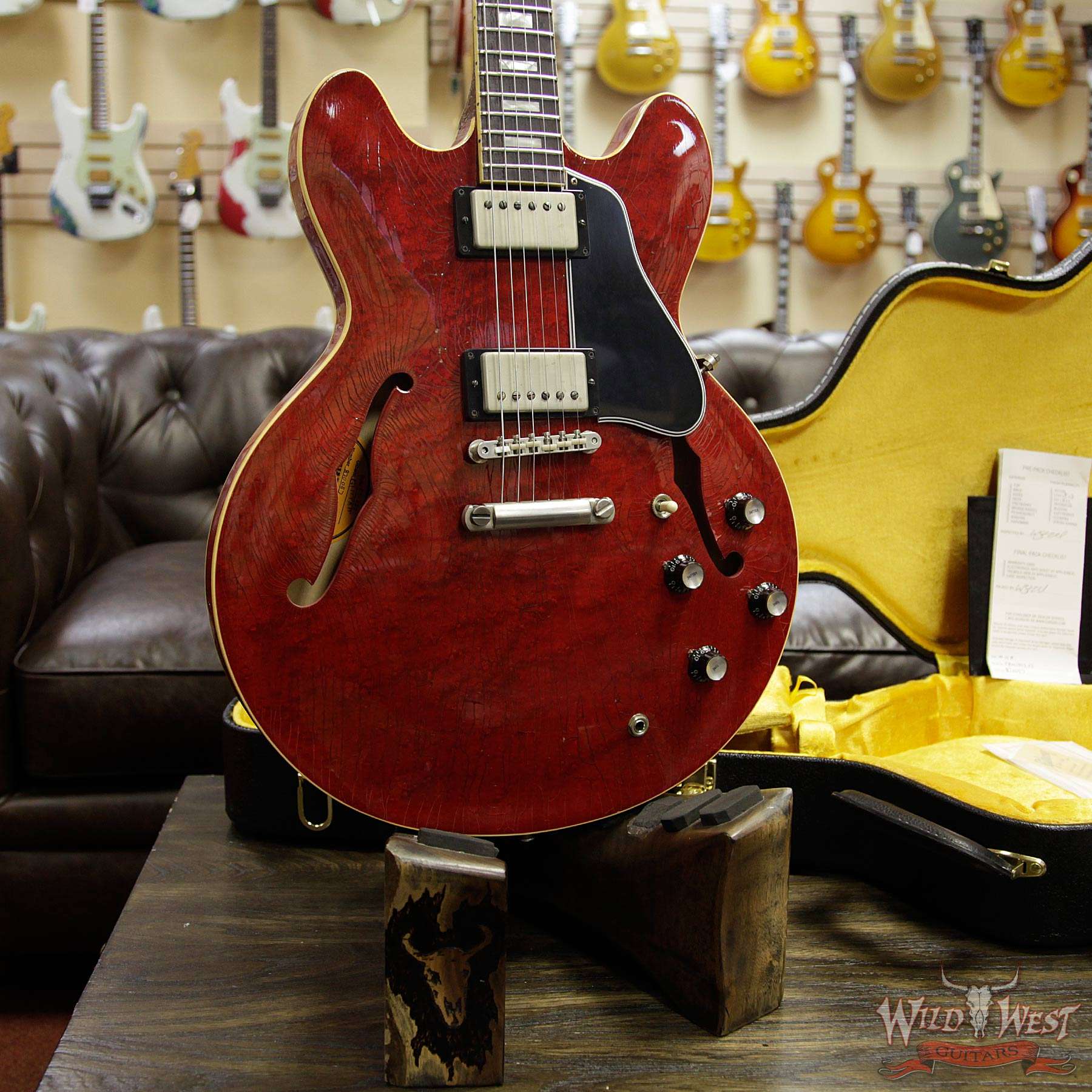 gibsonmemphis-1963es-335tdc-aged-cherry-870057-d2__wwg.jpg Gibson Memphis 1963 ES-335 TDC Traditional Aged Hand Select Top Baked Weight Relieved Central Block Sixties Cherry - Image 12