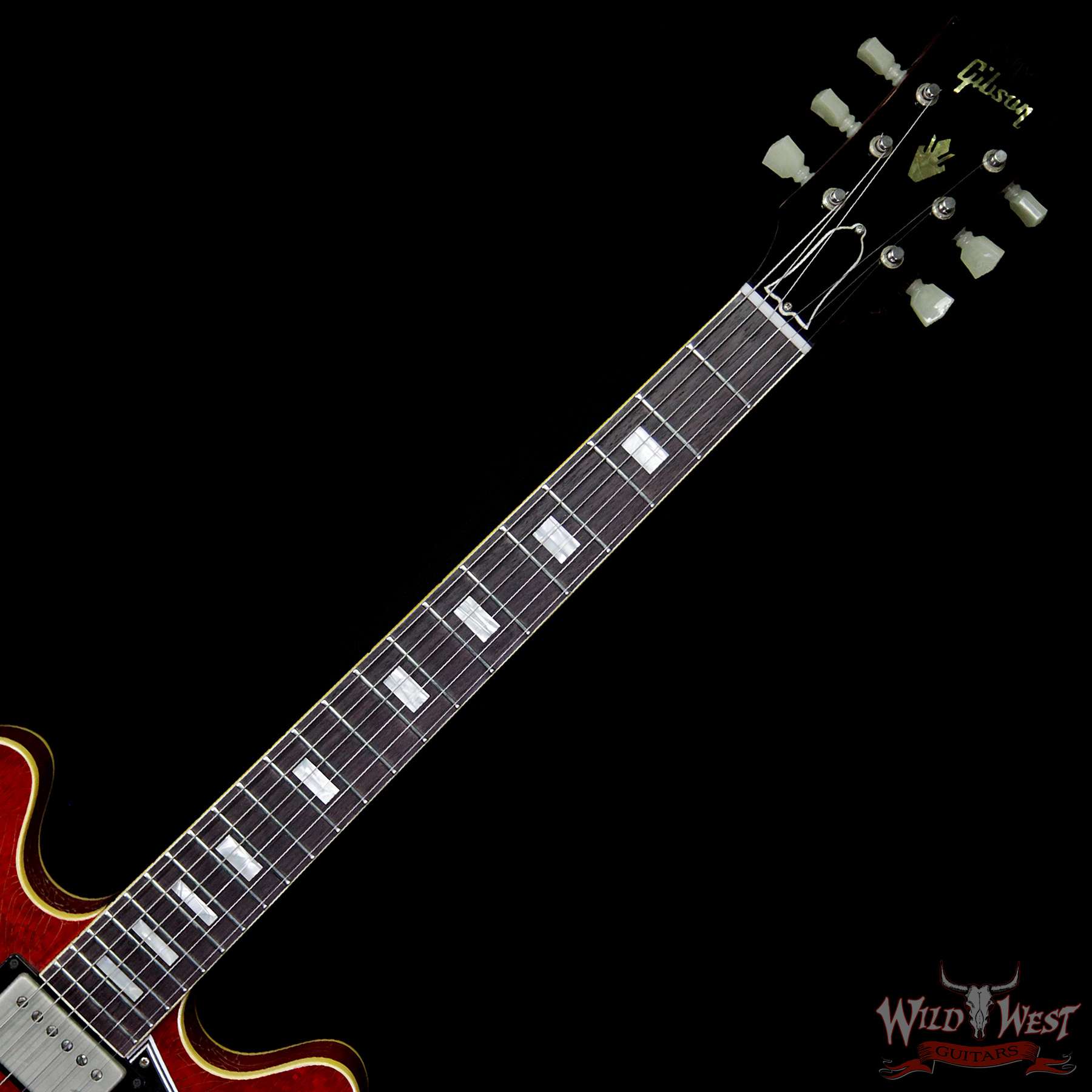 gibsonmemphis-1963es-335tdc-aged-cherry-870057-nf__wwg.jpg Gibson Memphis 1963 ES-335 TDC Traditional Aged Hand Select Top Baked Weight Relieved Central Block Sixties Cherry - Image 8