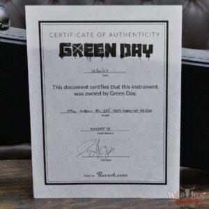 1996 Gibson ES-335 1959 Flame Top Reissue Owned By Billie Joe Armstrong Of Green Day - Image 12