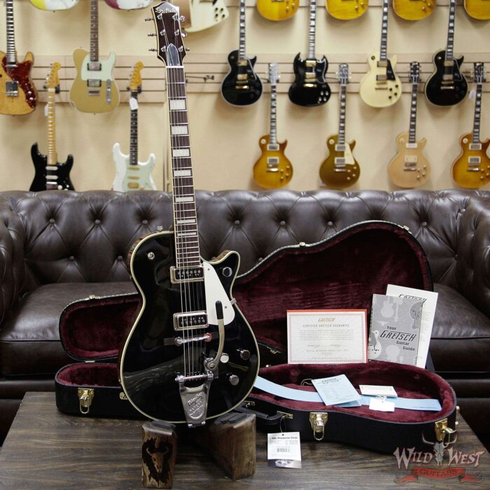 Gretsch G6128T-53 Vintage Select ’53 Duo Jet With Bigsby TV Jones® T-Armond Black - Image 9