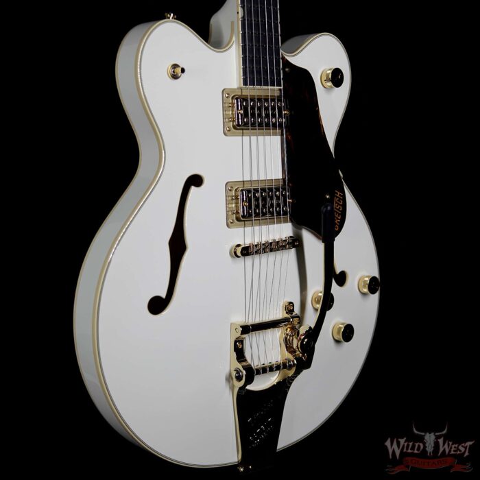 Gretsch Players Edition Broadkaster Center Block Double-Cut String-Thru Bigsby G6609TG-VWT - Image 4