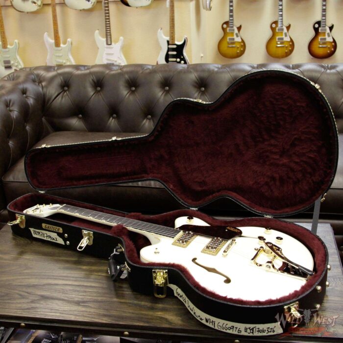Gretsch Players Edition Broadkaster Center Block Double-Cut String-Thru Bigsby G6609TG-VWT - Image 15
