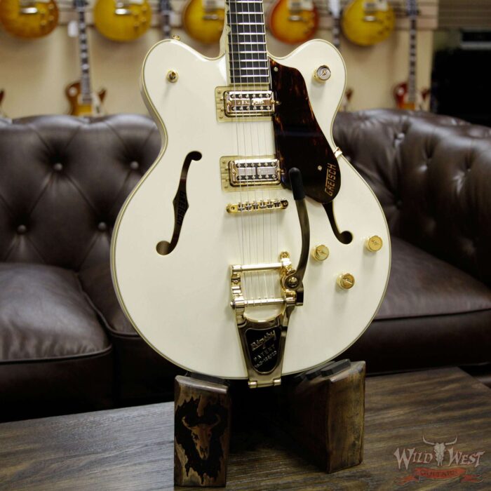 Gretsch Players Edition Broadkaster Center Block Double-Cut String-Thru Bigsby G6609TG-VWT - Image 14