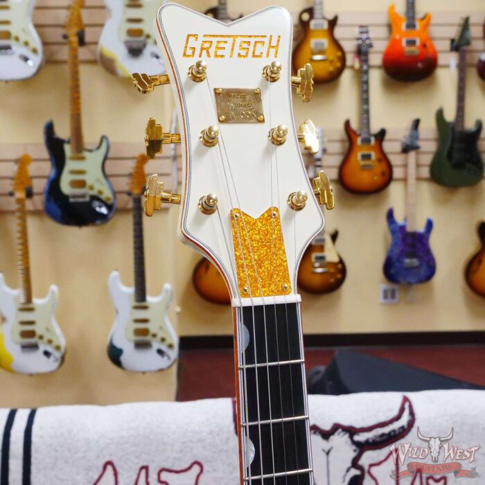 Gretsch G6136T-59 ‘59 Falcon Hollow Body with Bigsby Vintage White Owned by Misha Mansoor (Periphery) - Image 6