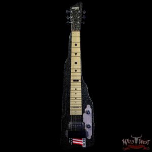 Jim Root Collection Gretsch G5715 Electromatic Lap Steel Black Sparkle - Image 2