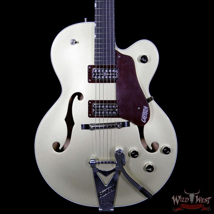 Gretsch G6118T 135th Anniversary LTD w/ Bigsby Ebony Fingerboard 2 Tone Casino Golds/Cherry Metallic - Image 3