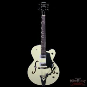 Gretsch Players Edition Anniversary Hollow Body G6118T with Bigsby Filter’Tron PUs Lotus Ivory - Image 5
