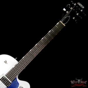 Gretsch G6118T Players Edition w/ Bigsby Filter Tron Pickups 2 Tone Iridium Silver/Azure Metallic - Image 8