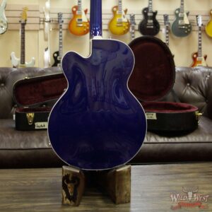 Gretsch G6118T Players Edition w/ Bigsby Filter Tron Pickups 2 Tone Iridium Silver/Azure Metallic - Image 13