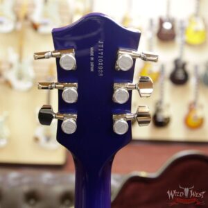 Gretsch G6118T Players Edition w/ Bigsby Filter Tron Pickups 2 Tone Iridium Silver/Azure Metallic - Image 12