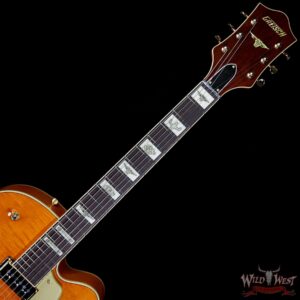 Gretsch G6120T-55 Vintage Select Edition ‘55 Chet Atkins Hollow Body with Bigsby Vintage Orange Stain Lacquer TV Jones® T-Armond - Image 7