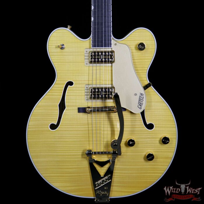 Gretsch G6122TFM Players Edition Country Gentleman with Bigsby Filter Tron Pickups Amber Stain - Image 3