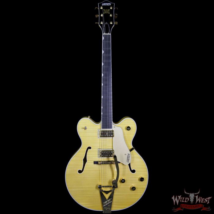 Gretsch G6122TFM Players Edition Country Gentleman with Bigsby Filter Tron Pickups Amber Stain - Image 5