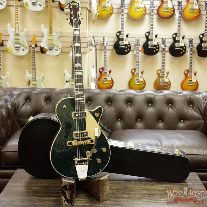 Gretsch G6128TCG Duo Jet with Bigsby Rosewood Fingerboard TV Jones Gold Hardware Cadillac Green - Image 12