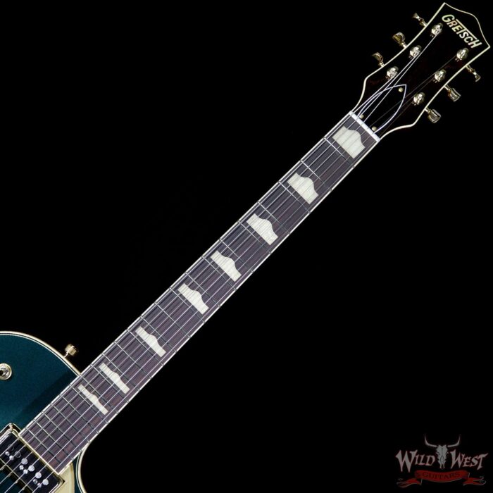 Gretsch G6128TCG Duo Jet with Bigsby Rosewood Fingerboard TV Jones Gold Hardware Cadillac Green - Image 9