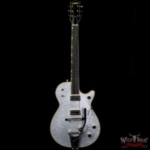 Gretsch G6129T-59 Vintage Select ‘59 Silver Jet with Bigsby Silver Sparkle - Image 3