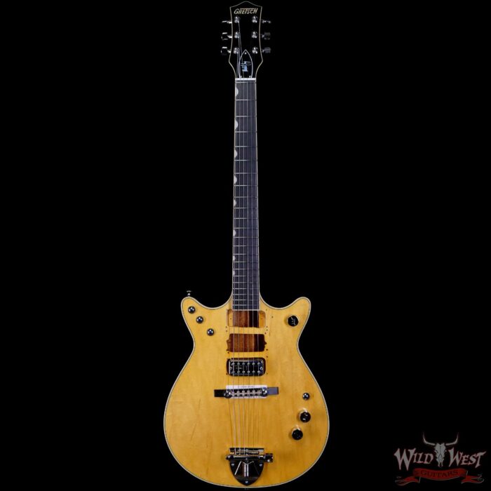 Gretsch G6131-MY Malcolm Young Signature Jet Ebony Fingerboard Natural - Image 3