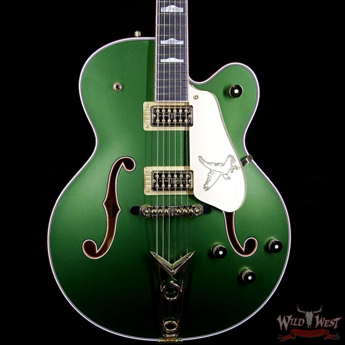 Gretsch USA Custom Shop Stephen Stern Masterbuilt Falcon™ Ebony Fingerboard Cadillac Green - Image 3