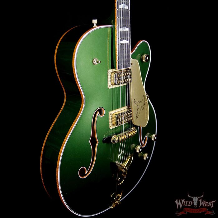 Gretsch USA Custom Shop Stephen Stern Masterbuilt Falcon™ Ebony Fingerboard Cadillac Green - Image 5