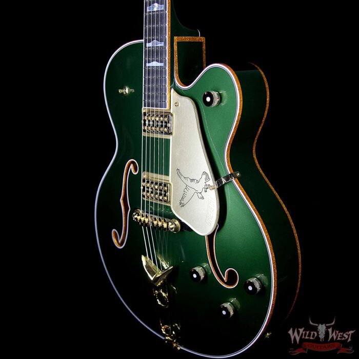 Gretsch USA Custom Shop Stephen Stern Masterbuilt Falcon™ Ebony Fingerboard Cadillac Green - Image 2