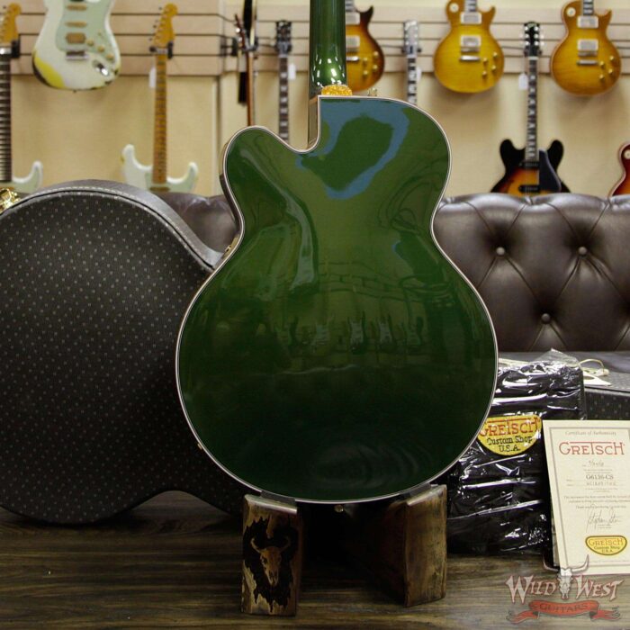 Gretsch USA Custom Shop Stephen Stern Masterbuilt Falcon™ Ebony Fingerboard Cadillac Green - Image 16