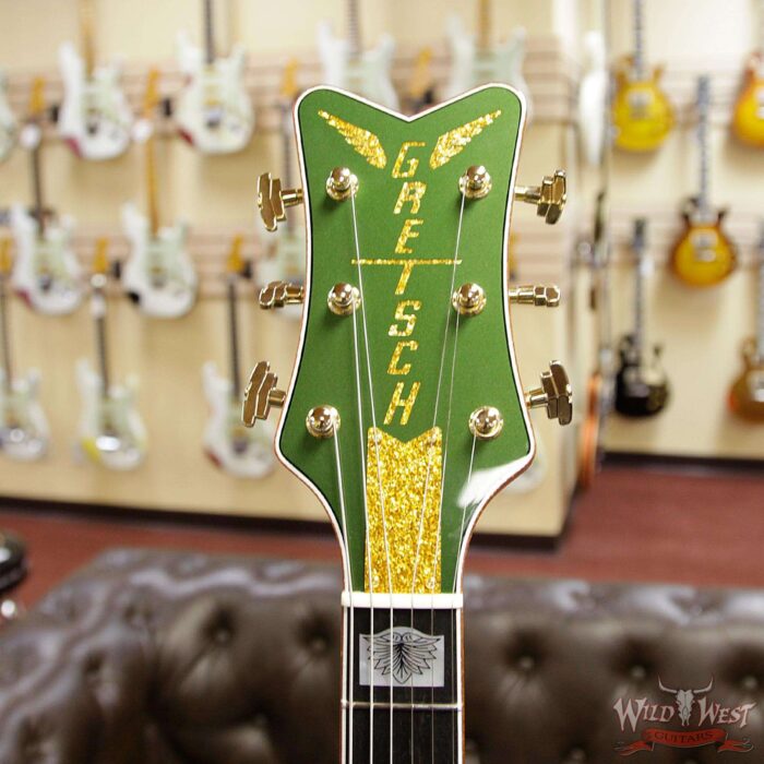 Gretsch USA Custom Shop Stephen Stern Masterbuilt Falcon™ Ebony Fingerboard Cadillac Green - Image 10