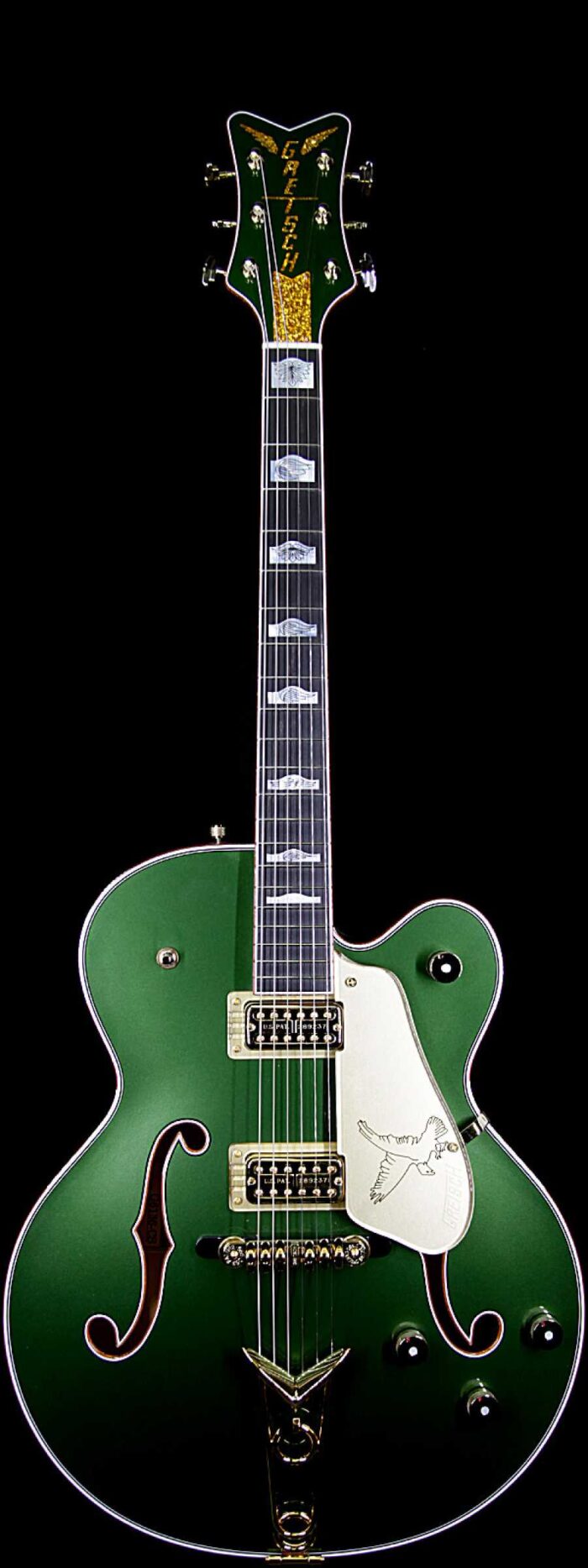 Gretsch USA Custom Shop Stephen Stern Masterbuilt Falcon™ Ebony Fingerboard Cadillac Green - Image 1