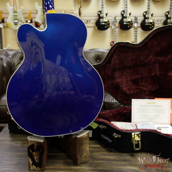 Gretsch G6136T Limited Edition Falcon with String-Thru Bigsby Azure Metallic - Image 15