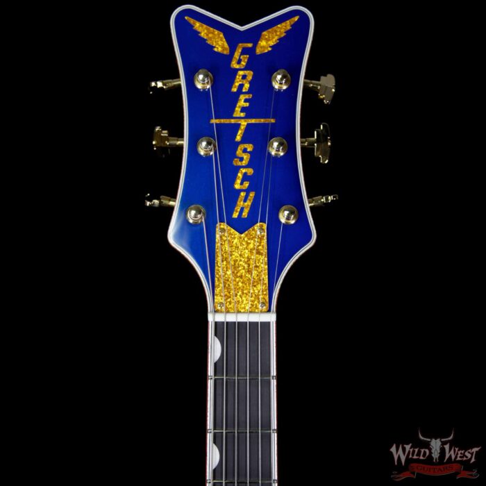 Gretsch G6136T Limited Edition Falcon with String-Thru Bigsby Azure Metallic - Image 8