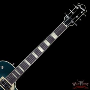 Gretsch G6228 Player Edition Jet Broad’Tro BT65 Pickups V-Stopstail Rosewood Board Cadillac Green - Image 6