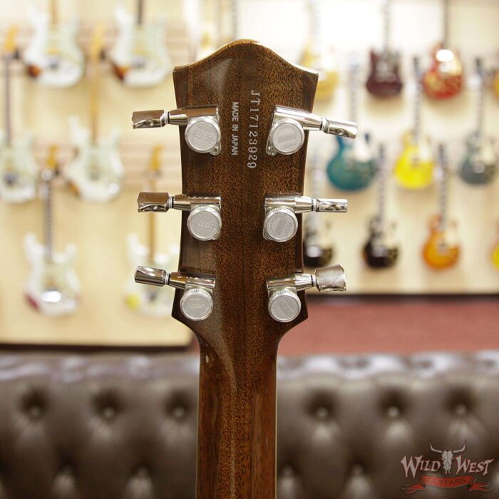 Gretsch G6228 Player Edition Jet Broad’Tro BT65 Pickups V-Stopstail Rosewood Board Cadillac Green - Image 12
