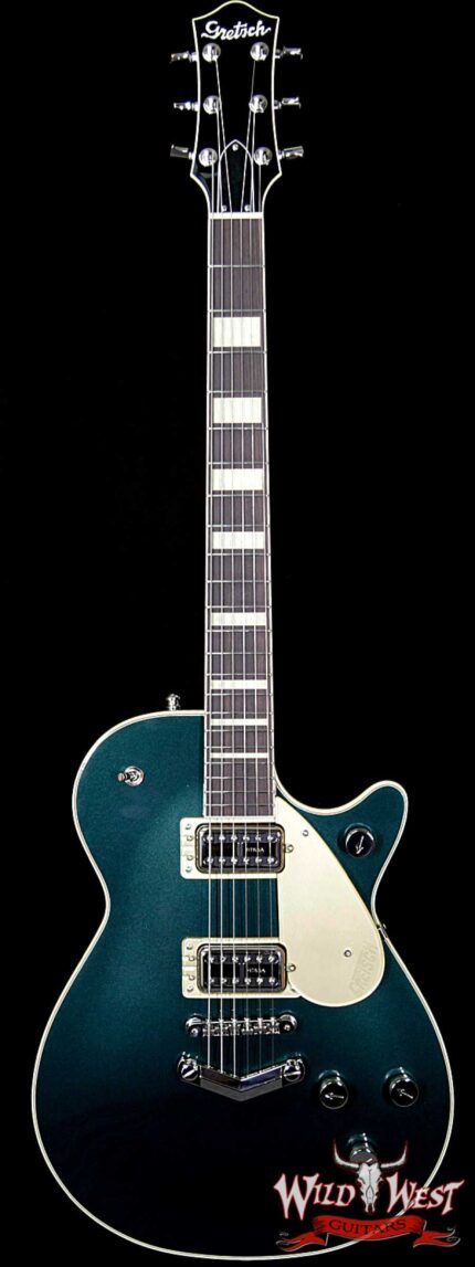 Gretsch G6228 Player Edition Jet Broad’Tro BT65 Pickups V-Stopstail Rosewood Board Cadillac Green