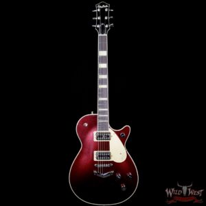 Gretsch G6228 Player Edition Jet Broad’Tro BT65 Pickups V-Stopstail Rosewood Board Dark Cherry Metallic - Image 5