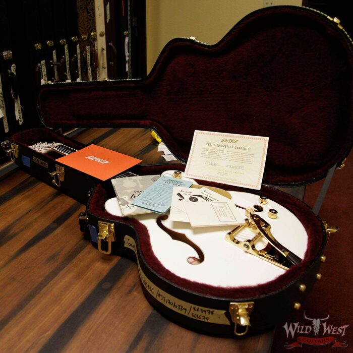 Gretsch G6636T Player Edition Falcon Center Block Double-cut w/String-Thru Bigsby White - Image 13