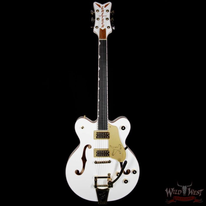 Gretsch G6636T Player Edition Falcon Center Block Double-cut w/String-Thru Bigsby White - Image 5