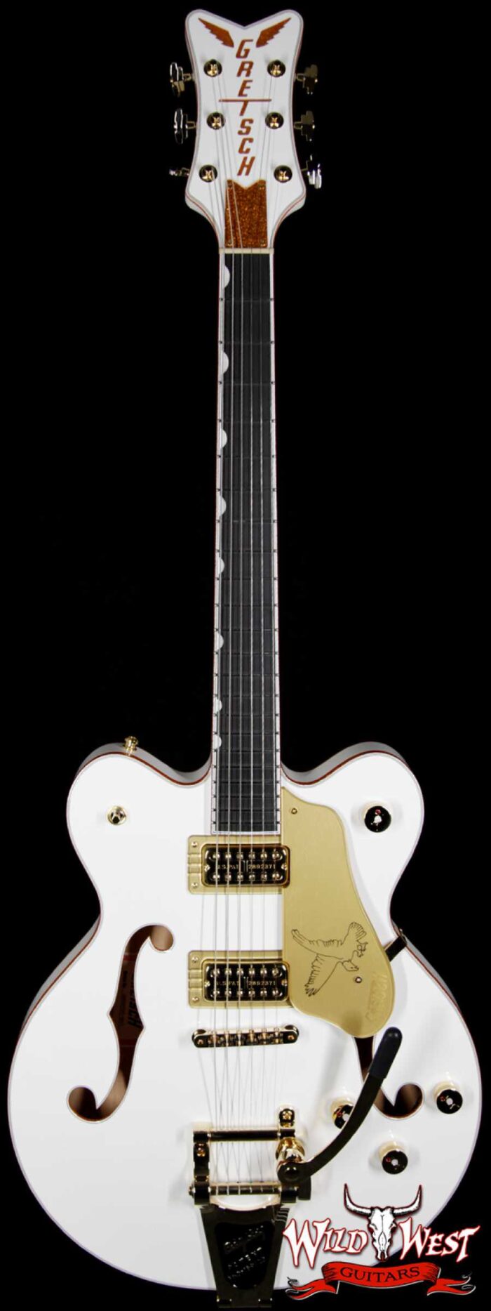 Gretsch G6636T Player Edition Falcon Center Block Double-cut w/String-Thru Bigsby White - Image 1