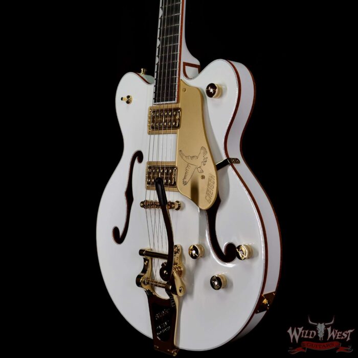 Gretsch G6636T Player Edition Falcon Hollow Body with Center Block and Bigsby Filtertron Pickups White - Image 2