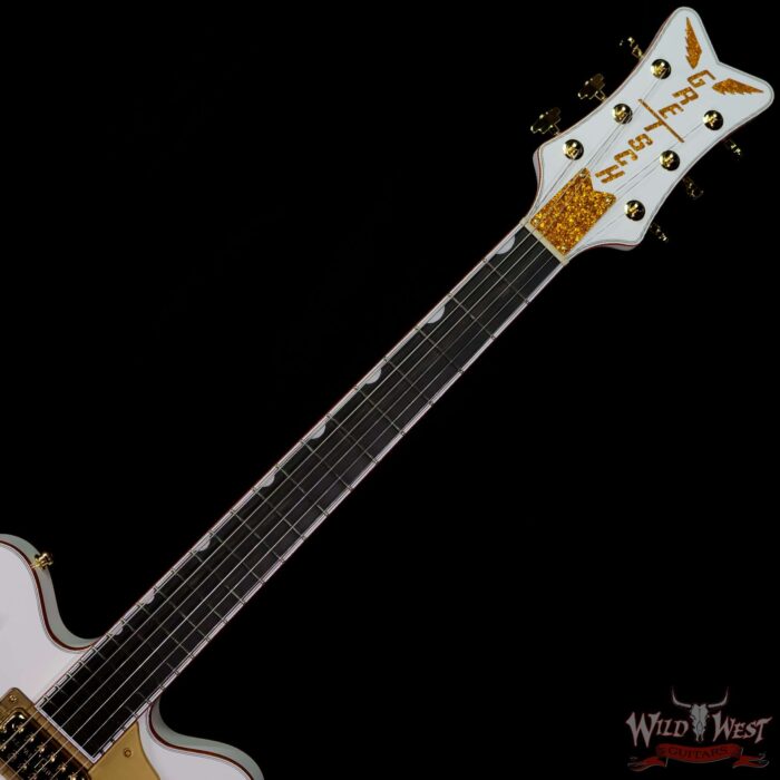 Gretsch G6636T Player Edition Falcon Hollow Body with Center Block and Bigsby Filtertron Pickups White - Image 4