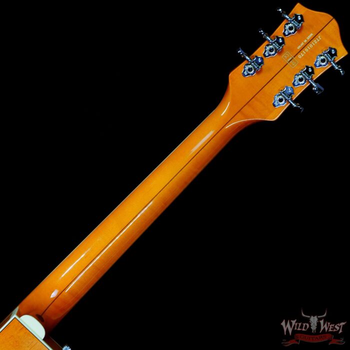 Gretsch G6120T-59 Vintage Select Edition ‘59 Chet Atkins Hollow Body with Bigsby Vintage Orange Stain Lacquer - Image 5