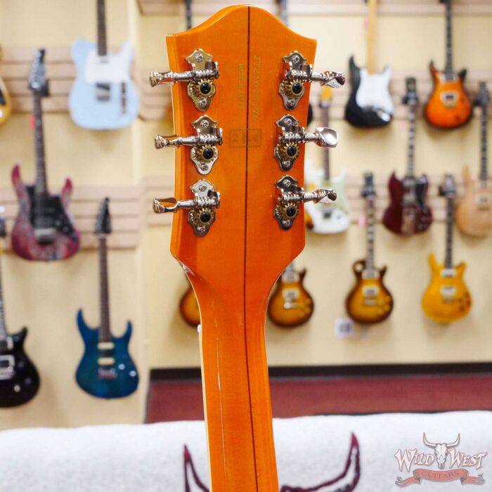 Gretsch G6120T-59 Vintage Select Edition ‘59 Chet Atkins Hollow Body with Bigsby Vintage Orange Stain Lacquer - Image 10