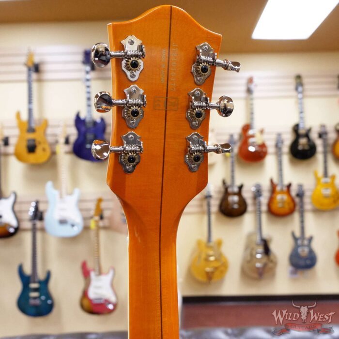 Gretsch G6120T-59 Vintage Select Edition ‘59 Chet Atkins Hollow Body with Bigsby Vintage Orange Stain Lacquer - Image 9